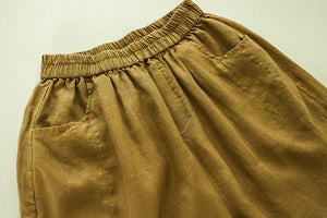 Connie Pants (Linen • Large) (Non-Returnable)