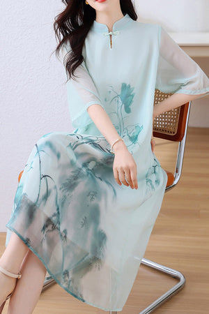 Taylor Cheongsam (More Colors) (Non-Returnable)
