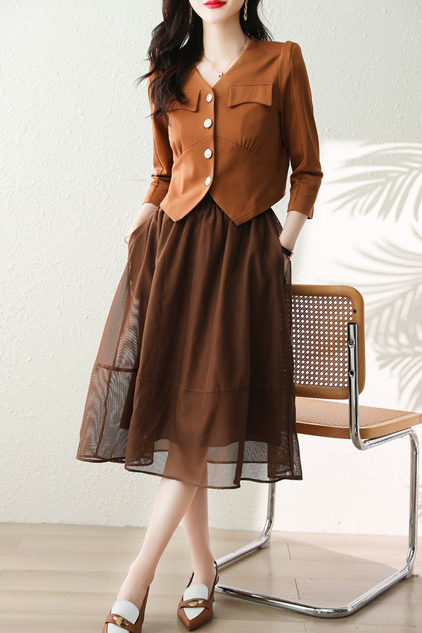 Syeda Two Piece Set (Non-Returnable)