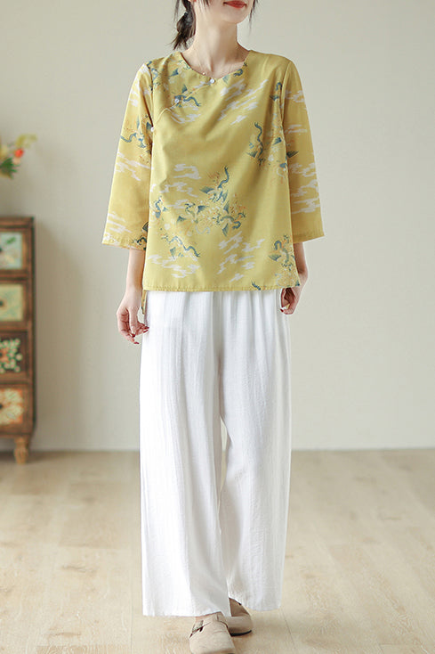 Ayla Cheongsam Top