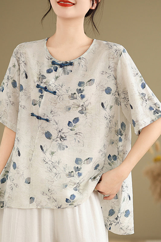 Fannie Cheongsam Top (More Colors)
