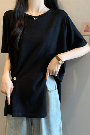 Florence  Top (Black • Large) (Non-Returnable)