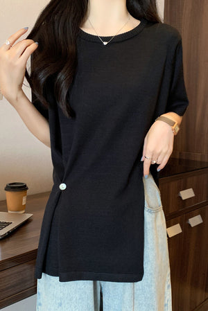Florence  Top (Black • Large) (Non-Returnable)