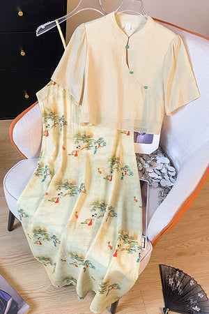 Sandra Two Piece Cheongsam