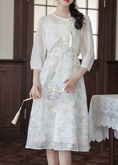 Lila Two Piece Cheongsam