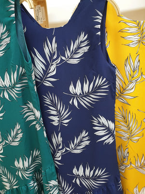 Tropical Print Dress - Ferlicious