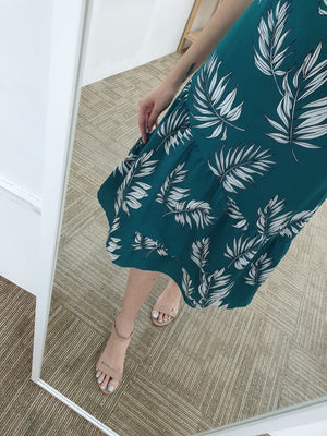 Tropical Print Dress - Ferlicious