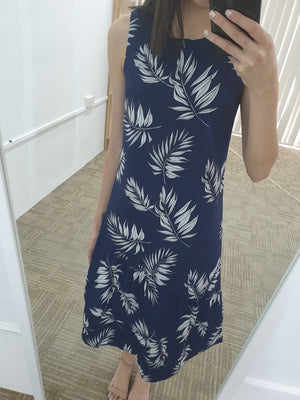 Tropical Print Dress - Ferlicious