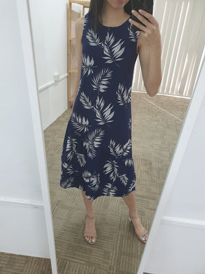 Tropical Print Dress - Ferlicious