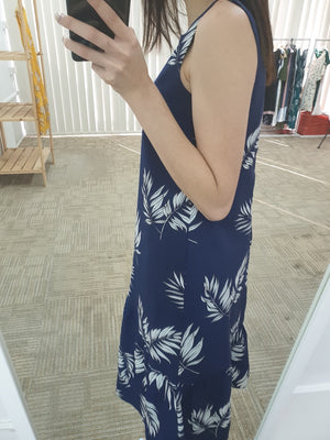 Tropical Print Dress - Ferlicious