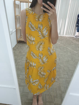 Tropical Print Dress - Ferlicious