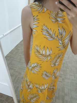 Tropical Print Dress - Ferlicious