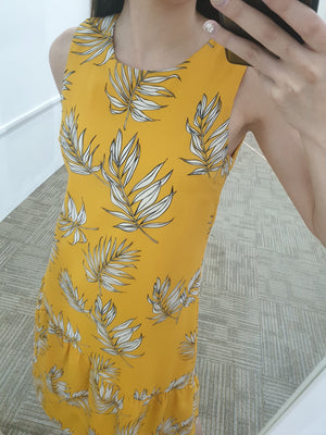 Tropical Print Dress - Ferlicious