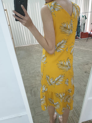 Tropical Print Dress - Ferlicious