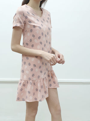 Fern Drop Waist Dress (Non-returnable) - Ferlicious
