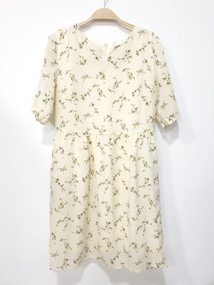 Floral Babydoll Dress (Non-returnable) - Ferlicious