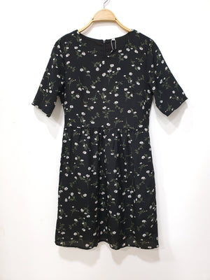 Floral Babydoll Dress (Non-returnable) - Ferlicious