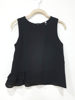 Side Ruffles Top (Non-returnable) - Ferlicious