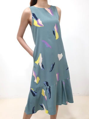 Seally Print Midi