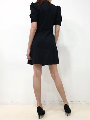 Puff Sleeve A Line Dress