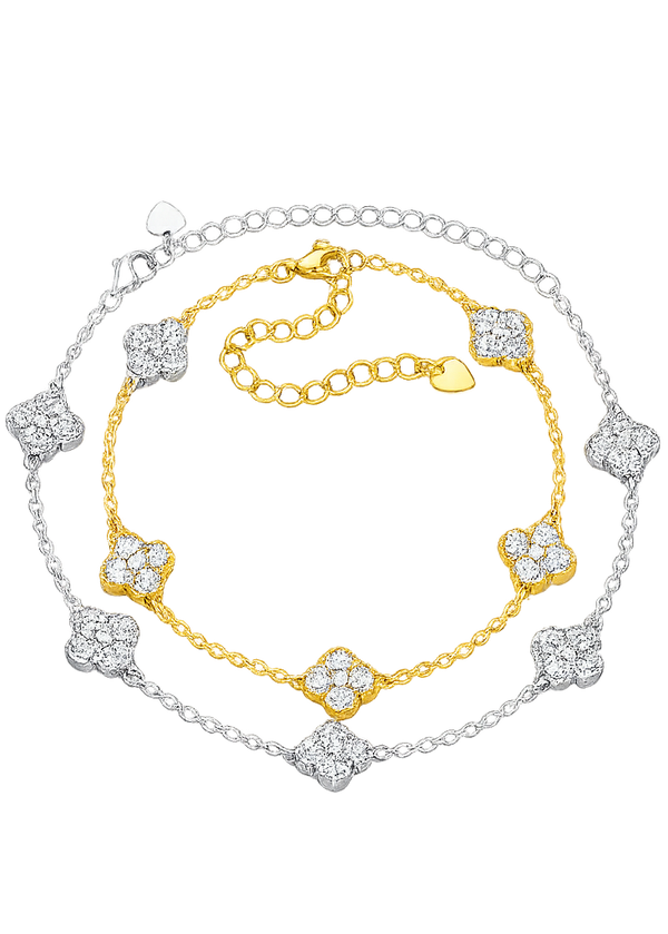 Five Clover Bracelet (More Colors)