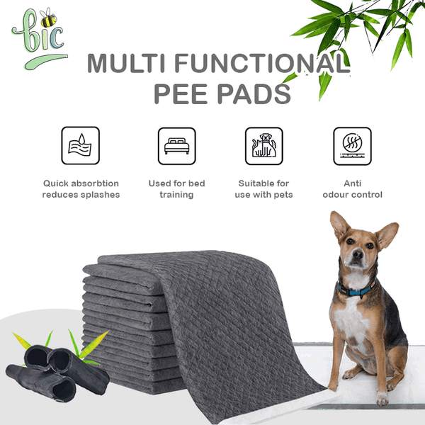 BIC BAMBOO CHARCOAL Pet Pee Pad