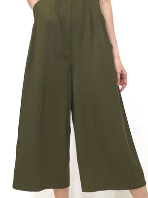 Back Keyhole Jumpsuit (Non-returnable) - Ferlicious