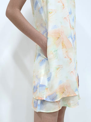 Colourpop Shift Dress - Yellow (Non-returnable) - Ferlicious