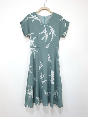 Folded Sleeve Midi - Black