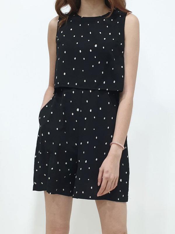 Lucy Romper - Black (Non-returnable) - Ferlicious