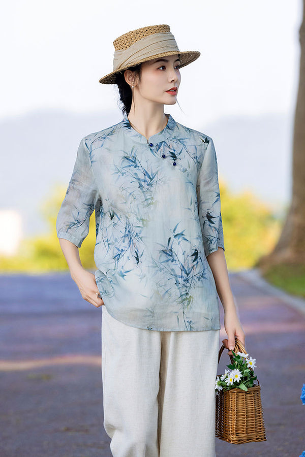 Beatrix Cheongsam Top