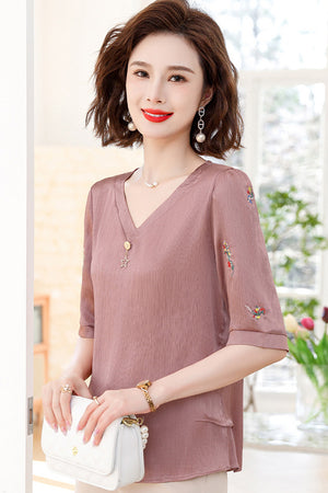 Edythe Top (Red • 3XL) (Non-Returnable)