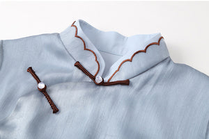 Michaela Cheongsam (Medium) (Non-Returnable)