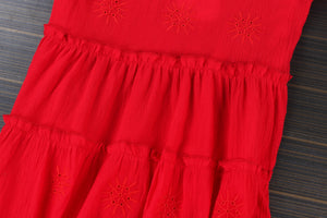 Helena Dress (Red • Large) (Non-Returnable)