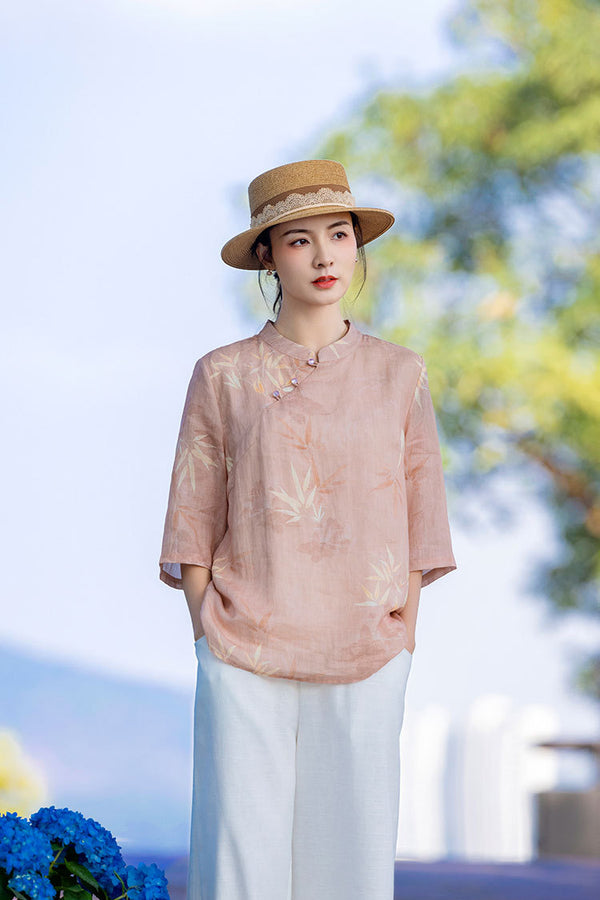 Aziza Cheongsam Top (Copy)