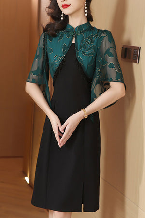 Claudia Cheongsam (3XL) (Non-Returnable)