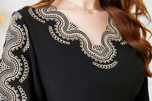 Barabal Dress (Black • XL / 2XL) (Non-Returnable)