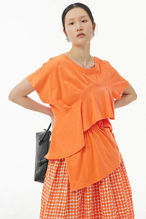 Clytemnestra Top (DarkOrange) (Non-Returnable)