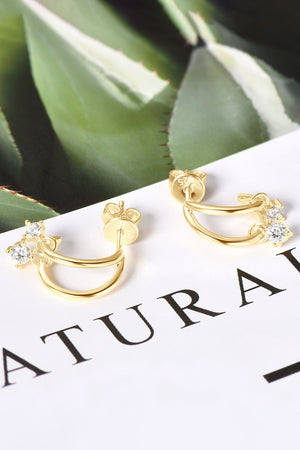 Myranda Solitaire Ear Studs (More Color)