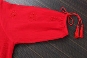 Helena Dress (Red • Large) (Non-Returnable)