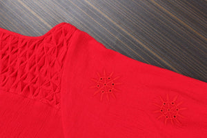 Helena Dress (Red • Large) (Non-Returnable)