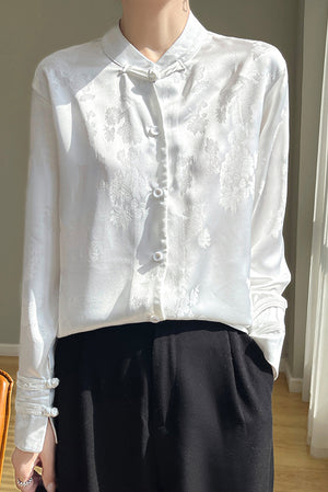 Monica Cheongsam Top (More Colors)