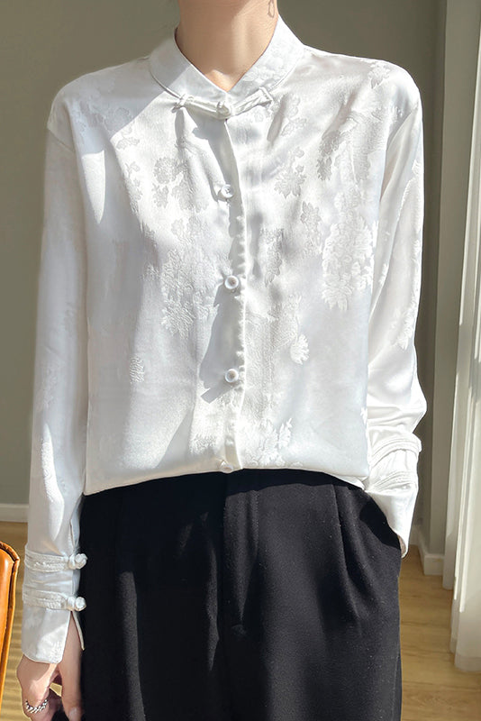 Monica Cheongsam Top (More Colors)