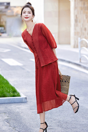Natasja Two Piece Set (More Colors)