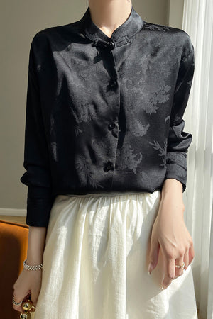 Monica Cheongsam Top (More Colors)
