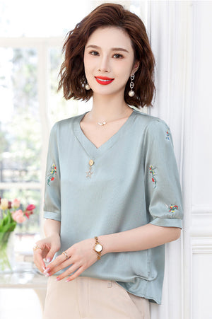 Edythe Top (Red • 3XL) (Non-Returnable)