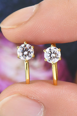 Hebe Solitaire Ear Studs (More Colors)