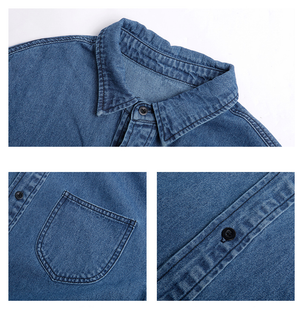 Washed Denim Dress