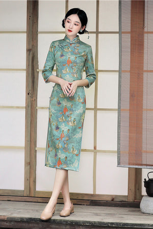 Kimberly Cheongsam (More Colors) (Non-Returnable)