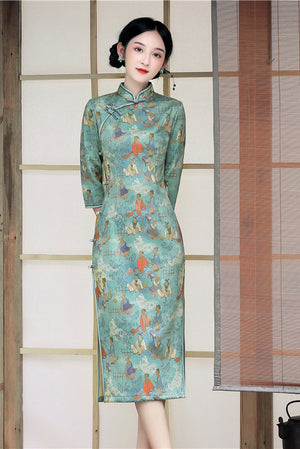 Kimberly Cheongsam (More Colors) (Non-Returnable)